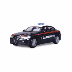 BBURAGO Alfa Romeo Giulia Carabinieri 1/24, Modello di auto della polizia, Preassemblato, 1:24, Alfa Romeo Giulia Carabinieri ...