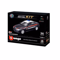 BBURAGO Alfa Romeo Giulia Carabinieri 1/24 Modello di auto della polizia Preassemblato 1:24