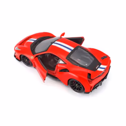 BBURAGO Ferrari 488 Pista Modello supercar Preassemblato 1:24 - Vista aggiuntiva 5