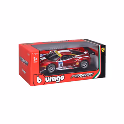 BBURAGO Ferrari 488 Challenge Modello auto sportiva Preassemblato 1:24 - Vista aggiuntiva 2