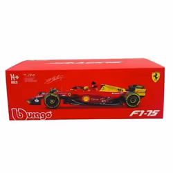 BBURAGO Ferrari F1-75 1:24 Spec Leclerc 22 Modello auto sportiva Preassemblato