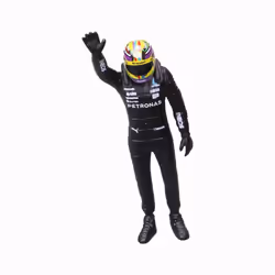 BBURAGO Mercedes W14 E Performance #44 Modello auto sportiva Preassemblato 1:24 - Vista aggiuntiva 3