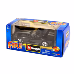 BBURAGO 1:43 Street Fire Disp, Auto, 3 anno/i, Metallo, Plastica, Multicolore