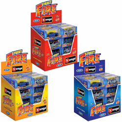 BBURAGO 1:43 Street Fire Disp
