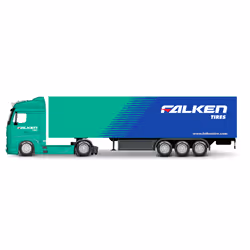 BBURAGO Camion con rimorchio 1:43 Assortimento