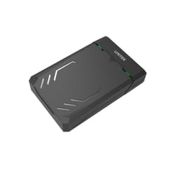 UNITEK Y-3035 contenitore di unità di archiviazione Box esterno HDD/SSD Nero 2.5/3.5"