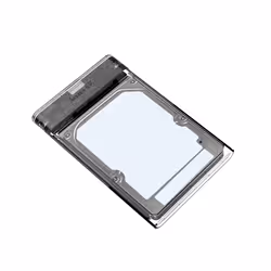 UNITEK S1103A contenitore di unità di archiviazione Box esterno HDD/SSD Trasparente 2.5" - Vista aggiuntiva 5