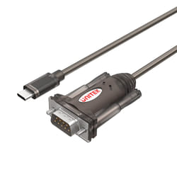 UNITEK Y-1105K cavo seriale Nero 1,5 m DB-9