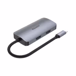 UNITEK P5 Trio USB 3.2 Gen 1 (3.1 Gen 1) Type-C Grigio - Vista aggiuntiva 2