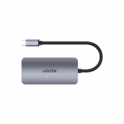 UNITEK P5 Trio USB 3.2 Gen 1 (3.1 Gen 1) Type-C Grigio - Vista aggiuntiva 3