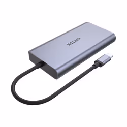 UNITEK uHUB S7 USB 3.2 Gen 1 (3.1 Gen 1) Type-C Grigio