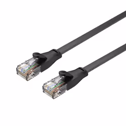 UNITEK C1813GBK, 15 m, Cat6, U/UTP (UTP), RJ-45, RJ-45, Nero