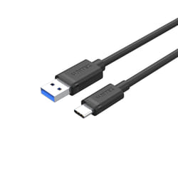 UNITEK C14103BK-2M cavo USB USB 3.2 Gen 1 (3.1 Gen 1) USB A USB C Nero