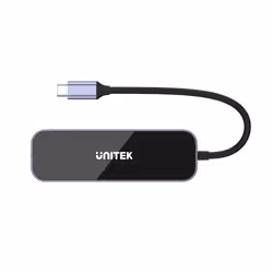 UNITEK uHUB H6 Cablato USB 3.2 Gen 1 (3.1 Gen 1) Type-C Nero, Grigio - Vista aggiuntiva 3