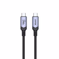UNITEK C14110GY-2M cavo USB USB 3.2 Gen 1 (3.1 Gen 1) USB C Nero