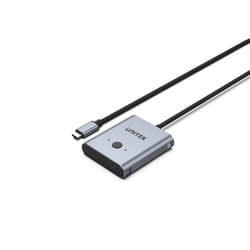 UNITEK D1078A replicatore di porte e docking station per laptop Cablato USB 3.2 Gen 1 (3.1 Gen 1) Type-C Grigio