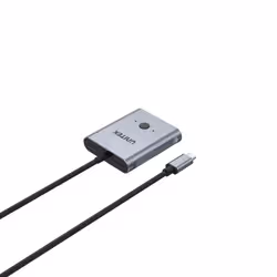 UNITEK D1078A replicatore di porte e docking station per laptop Cablato USB 3.2 Gen 1 (3.1 Gen 1) Type-C Grigio - Vista aggiuntiva 2