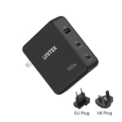 UNITEK P1115A Caricabatterie per dispositivi mobili Universale Nero AC Ricarica rapida Interno