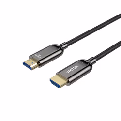 UNITEK C11085GY01-15M, 30 m, HDMI tipo A (Standard), HDMI tipo A (Standard), Compatibilità 3D, 48 Gbit/s, Nero