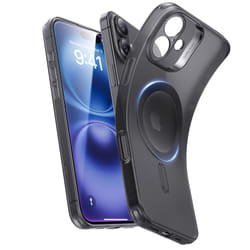 esr Zero Clear Case HaloLock Cover iPhone 16 Plus polimero Nero