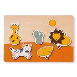 Hauck Puzzle Fit Safari Puzzle magnetico 5 pz Animali