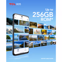 TCL 605 8 GB 256 GB Blu - Vista aggiuntiva 6