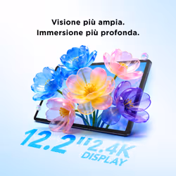 TCL TAB A1 Plus Snapdragon 125 GB 31 cm (12.2") 16 GB Wi-Fi 5 (802.11ac) Android 16 Blu - Vista aggiuntiva 2
