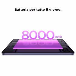 TCL TAB A1 Plus Snapdragon 125 GB 31 cm (12.2") 16 GB Wi-Fi 5 (802.11ac) Android 16 Blu - Vista aggiuntiva 6