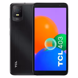 TCL 403, 15,2 cm (6"), 2 GB, 32 GB, 8 MP, Android 12 Go edition, Nero