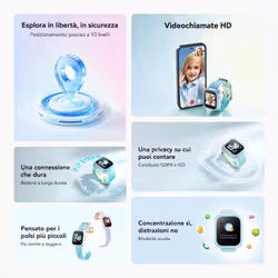 TCL Kids Watch K5 Smartwatch per bambini - Vista aggiuntiva 4