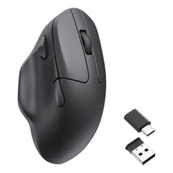 Keychron M7-A23 mouse Casa Ambidestro RF Wireless + Bluetooth + USB Type-C Ottico 30000 DPI