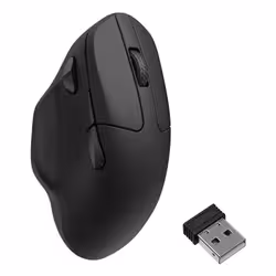 Keychron M7-A23 mouse Casa Ambidestro RF Wireless + Bluetooth + USB Type-C Ottico 30000 DPI - Vista aggiuntiva 2