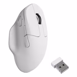 Keychron M7-A24 mouse Casa Ambidestro RF Wireless + Bluetooth + USB Type-C Ottico 30000 DPI - Vista aggiuntiva 2