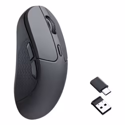 Keychron M3 mouse Universale Mano destra RF Wireless + USB Type-C Ottico 12000 DPI - Vista aggiuntiva 2