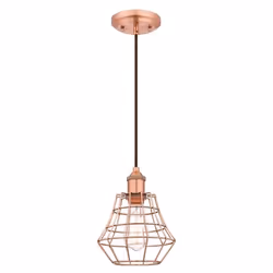 Westinghouse 6105240, Supporto flessibile, Rame, Rame, Brushed Copper, Sala da pranzo, Cucina, Stile industriale