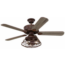 Westinghouse - Lighting 7220540 Ventilatori da Soffitto per Interni in Legno Rustico 55 w