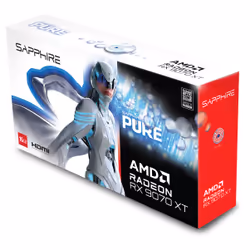 Sapphire PURE Radeon RX 9070 XT AMD 16 GB GDDR6 - Vista aggiuntiva 6