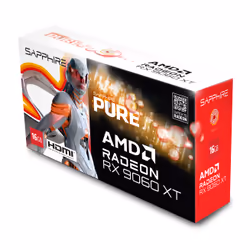 Sapphire PURE AMD Radeon RX 9060 XT GPU 16 GB GDDR6 - Vista aggiuntiva 6