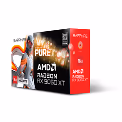 Sapphire PURE AMD Radeon RX 9060 XT GPU 16 GB GDDR6 - Vista aggiuntiva 7