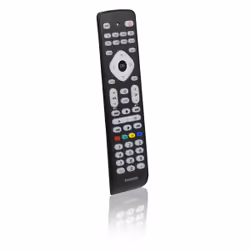 Philips Perfect replacement Telecomando universale SRP2018/10, DVD/Blu-ray, DVR, SAT, TV, VCR, IR Wireless, Pulsanti, Nero