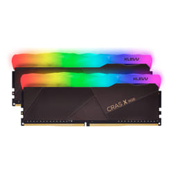 Klevv CRAS X RGB 16GB kit (8GB x2) 3200MHz Gaming Memory DDR4-RAM XMP 2.0 High Performance Overclocking memoria 2 x 8 GB