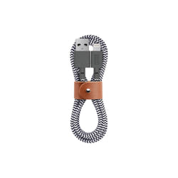 Native Union Belt Cable 1,2 m Nero, Bianco