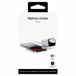 Native Union Voyage 2-In-1 Smartphone Grigio chiaro USB Carica wireless Interno - Vista aggiuntiva 5