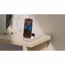 Native Union Rise 3-In-1 Qi2 Smartphone Grigio chiaro USB Carica wireless Interno - Vista aggiuntiva 3