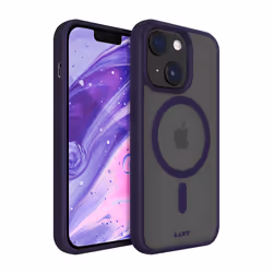 LAUT Huex Protect, Cover, Apple, iPhone 14 Plus, 17 cm (6.7"), Viola, Translucent