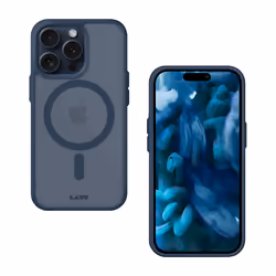 LAUT Huex Protect custodia per cellulare 17 cm (6.7") Cover Blu marino, Translucent