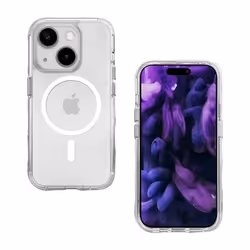 LAUT Crystal Matter X, Cover, Apple, iPhone 15 Plus, 17 cm (6.7"), Trasparente