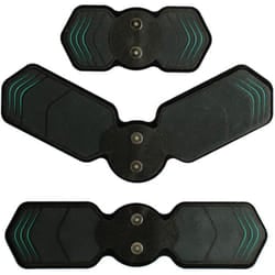 ELEEELS M1 massaggiatore ABS, Indietro, Pancia, Cintura, Mano, Vita Nero