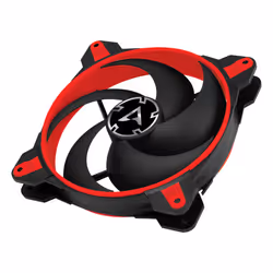 ARCTIC BioniX P140 Case per computer Ventilatore 14 cm Nero, Rosso - Vista aggiuntiva 2