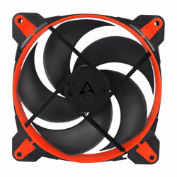 ARCTIC BioniX P140 Case per computer Ventilatore 14 cm Nero, Rosso - Vista aggiuntiva 5